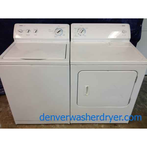 Kenmore 600 Series Washer/400 Series Dryer