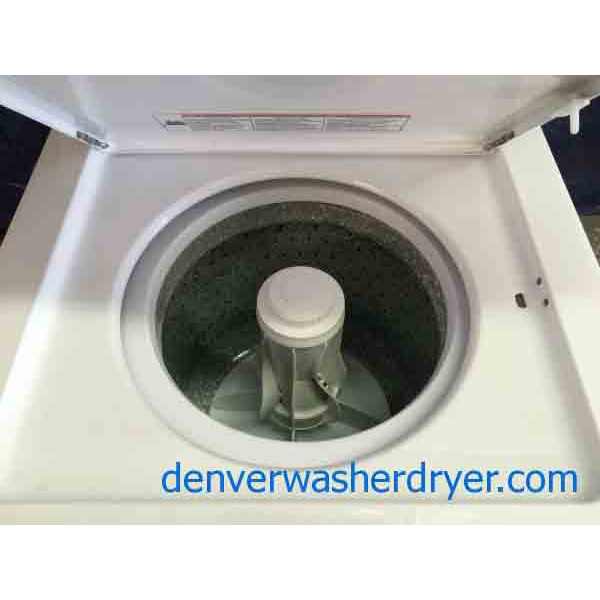 Whirlpool Stack Washer/Dryer, 24 inch Thin Twin, Reconditioned