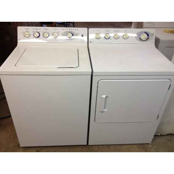 Gorgeous GE Prodigy Washer and Dryer Set