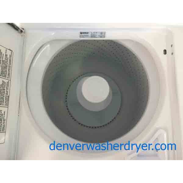 White Kenmore (Whirlpool) Direct-Drive Washer/Dryer Set, Beauties!