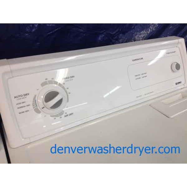 Kenmore Washer/Dryer, Heavy Duty, Simple Controls