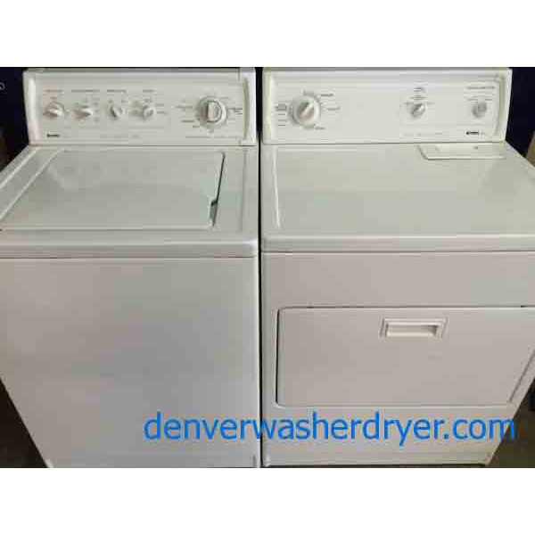 Kenmore 90 Series Washer/80 Series Dryer Set, Excellent Units!
