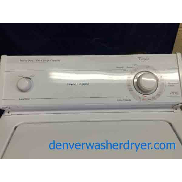 Whirlpool Washer, 24 inch, Extra Large Capacity, Heavy Duty