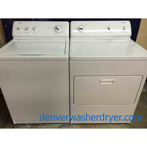 Kenmore 600 Washer/Dryer Set, Recent Models, Super Nice!