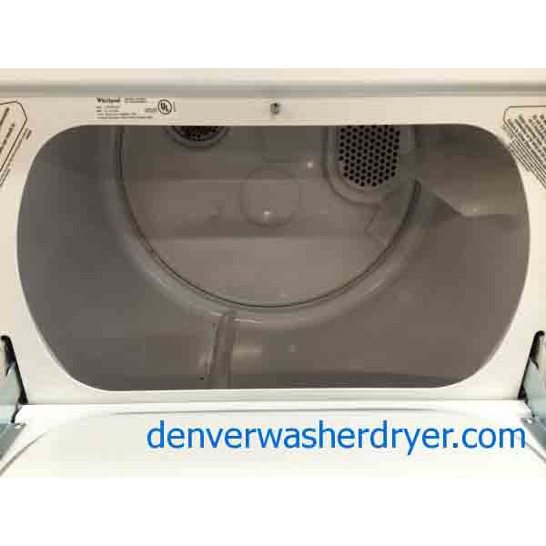 Whirlpool Commercial Quality Washer/Dryer Set, Super Capacity Plus