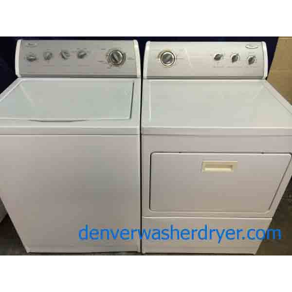 Whirlpool Washer/Dryer Set, Ultimate Care II, Direct Drive, So Nice!