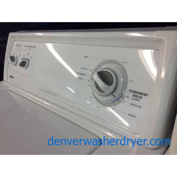 Kenmore Washer/Dryer, Solid and Dependable