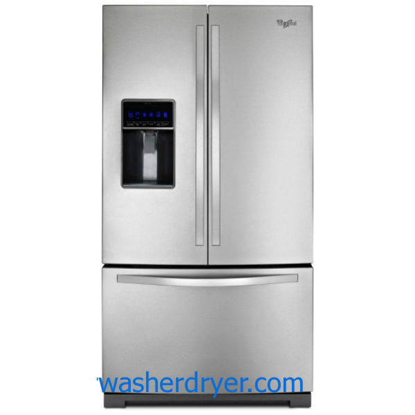 Brand New Whirlpool French Door Refrigerator, 26 Cu. Ft, Stainless