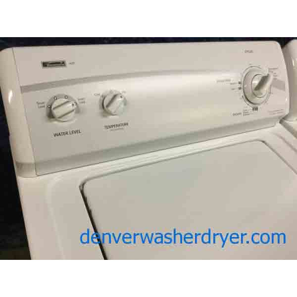 Classic Kenmore Direct-Drive Washer Dryer Set, Super Capacity, 1-Year Warranty, 220v
