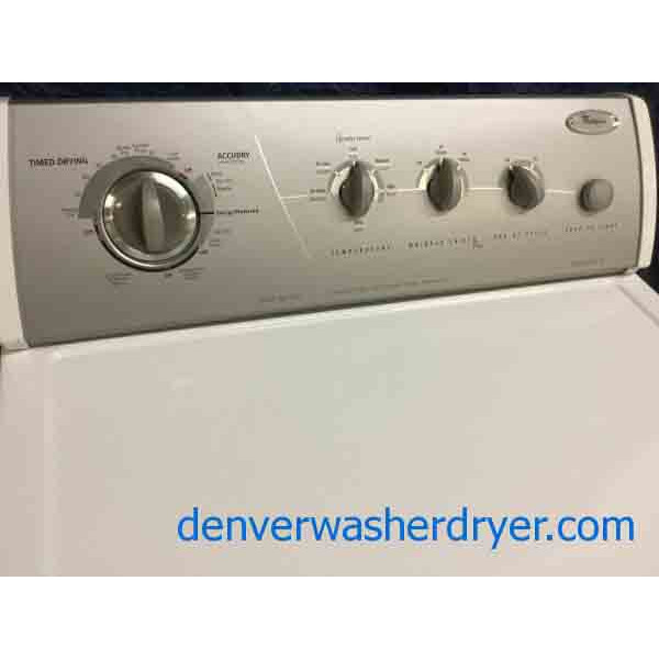 Superb Whirlpool Dryer, White, Electric, Fully-Featured, 27″ Wide, 1-Year Warranty