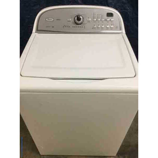 Whirlpool Cabrio 3.6 Cu. Ft. Washer, White, HE, Energy Star with 6 Month Warranty