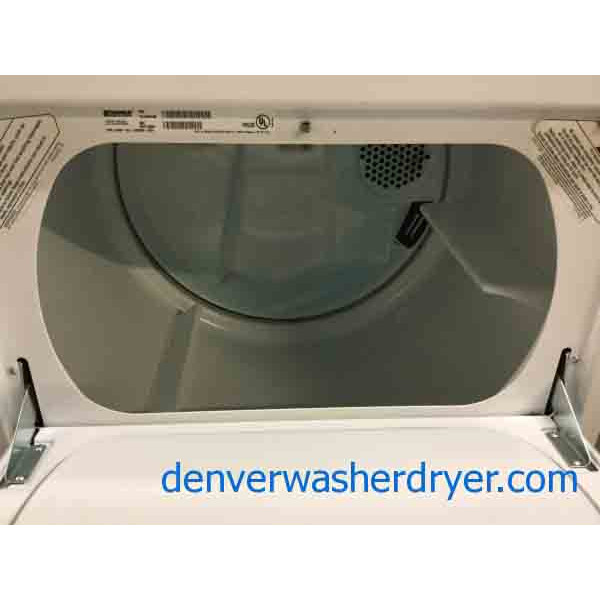 Kenmore 80 Series Laundry Set, Heavy-Duty, Direct-Drive, Electric 220V Dryer