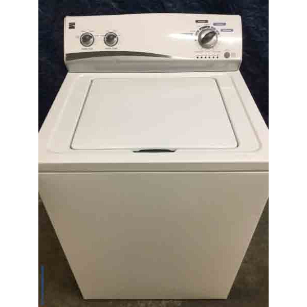 White Kenmore Washer, Super Capacity! Bargain Appliance w/ 6-Month Warranty