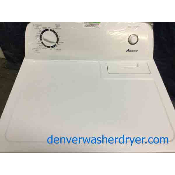 Brand-New Gas Dryer, Amana(Maytag) White, 29″ Wide, Gas/LP, Super Capacity!