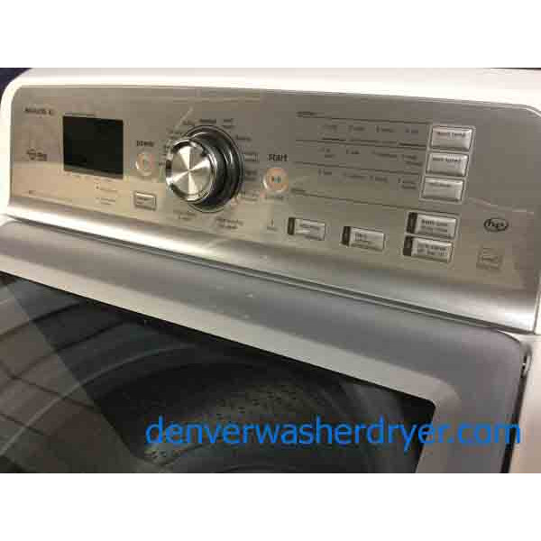 Maytag Bravos XL Washing Machine, HE, Energy Star, Power Wash System, Direct-Drive Top-Load