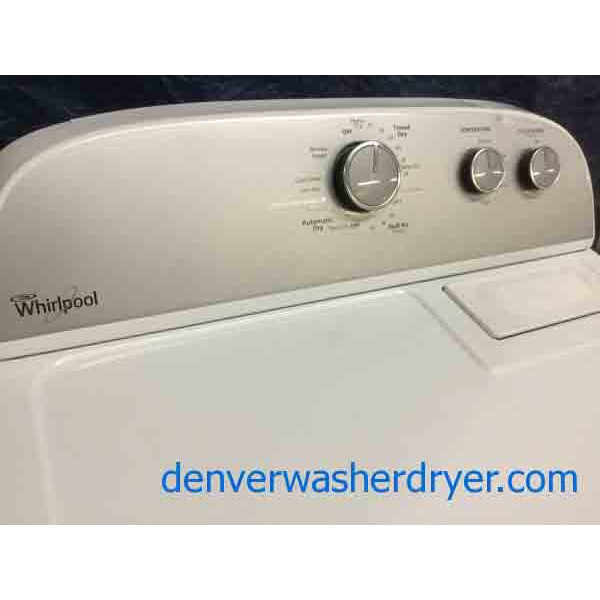 Full-Sized Whirlpool Washer|Dryer Set, Newer Model, Electric Dryer, 1-Year Warranty!