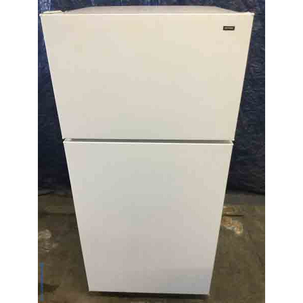 16 Cu. Ft. Top-Mount Refrigerator, Hotpoint(GE), White, 1-Year Warranty