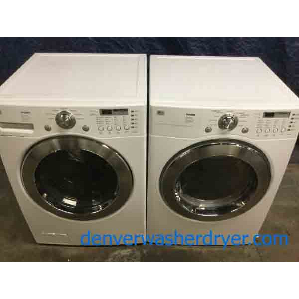 Front-Load Stackable LG Washer|Dryer Set, Sanitary Cycle, 1-Year Warranty!