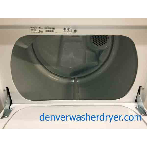 Direct-Drive Whirlpool Washer, Electric Dryer, Super Capacity, Heavy-Duty, Quality Refurbished Appliances
