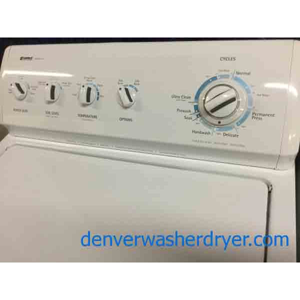 Heavy-Duty Kenmore 800 Series Washer Dryer Set, Electric, King Size Capacity!