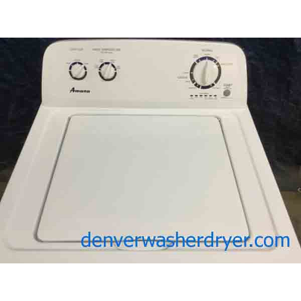 American Made Amana Washing Machine with Agitator! Full-Size, 1-Year Warranty!