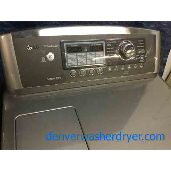 Lovely LG Top-Load Washer, Electric Dryer, Newer Models, Amazing Set! 1-Year Warranty!