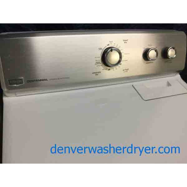 Maytag Washing Machine w/Agitator, Electric Dryer, Commercial Technology, 1-Year Warranty!