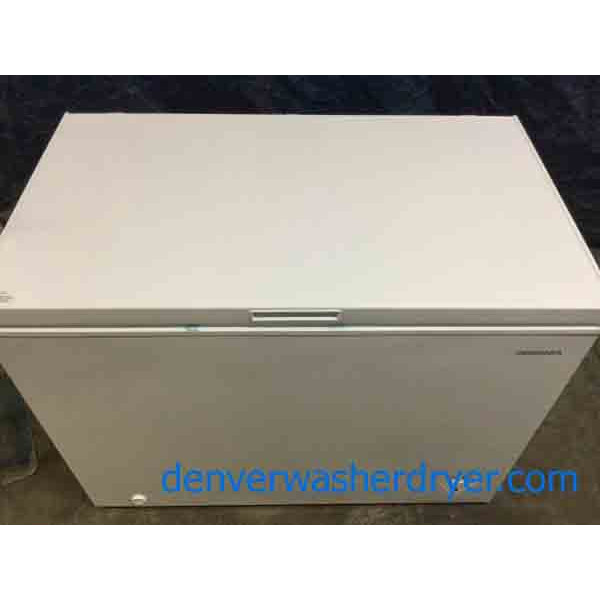Brand-New Chest Freezer, 10.2 Cu. Ft., White, Made by Insignia, 1-Year Warranty!