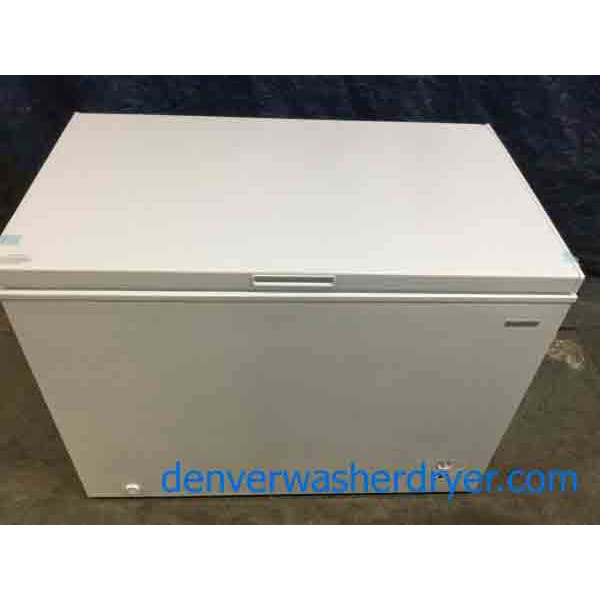 Incredible 10.2 Cu. Ft. Chest Freezer, White by Insignia, 1-Year Warranty!
