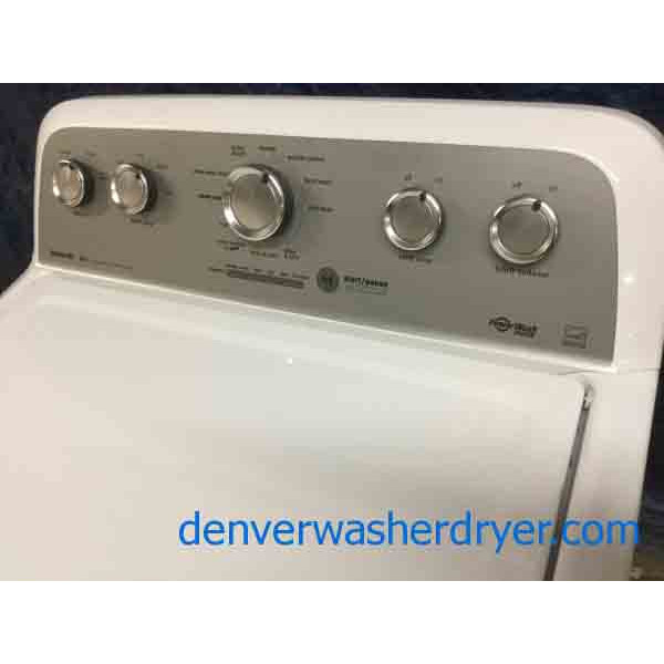 American Made Maytag Washing Machine, Super Capacity, 1-Year Warranty