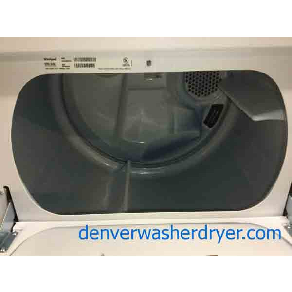 Direct-Drive Whirlpool Laundry Set, Electric, Super Capacity, 1-Year Warranty!