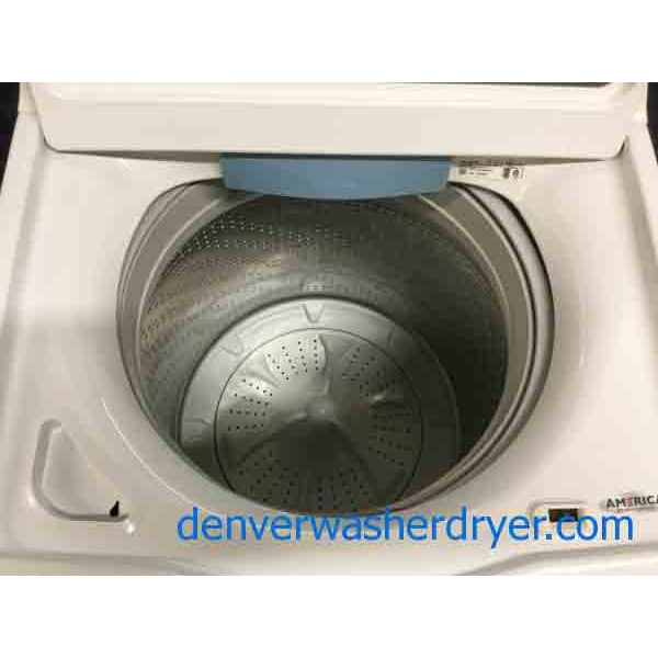 Super Modern Whirlpool Washing Machine, Energy Star, 1-Year Warranty!–Modern Whirlpool Electric Dryer, 27″ Wide, AccuDry Sensor Drying, 1-Year Warranty!