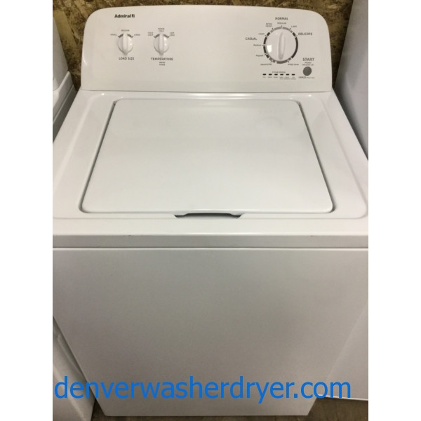Kenmore Top-Load Washer, 1-Year Warranty