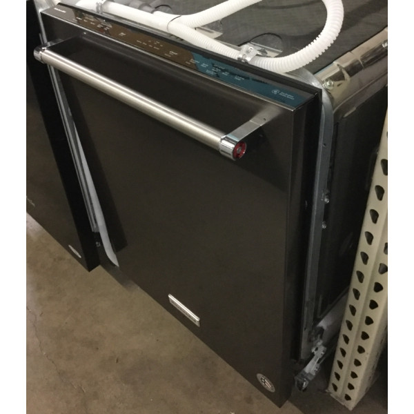 Brand-New Black-Stainless KitchenAid Dishwasher, 3-Rack, Pro-Dry System, Stylish, 1-Year Warranty