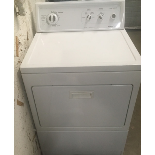 Kenmore 90 Series 29″ Wide Electric Dryer, White, 1-Year Warranty