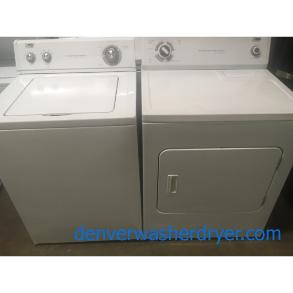Quality Refurbished Estate (Whirlpool) Top-Load Washer & Electric Dryer, 1-Year Warranty