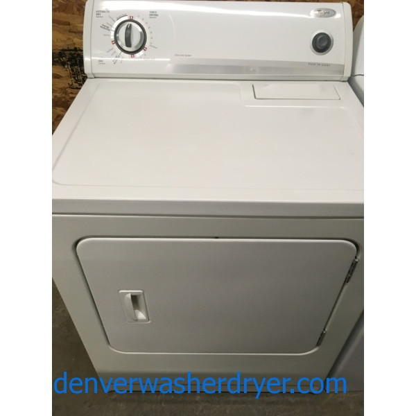 29″ Quality Refurbished Whirlpool Electric Dryer, 1-Year Warranty