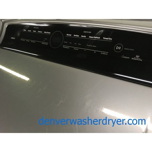 Quality Refurbished 27″ Whirlpool Top-Load Washer & Electric Dryer, 1-Year Warranty