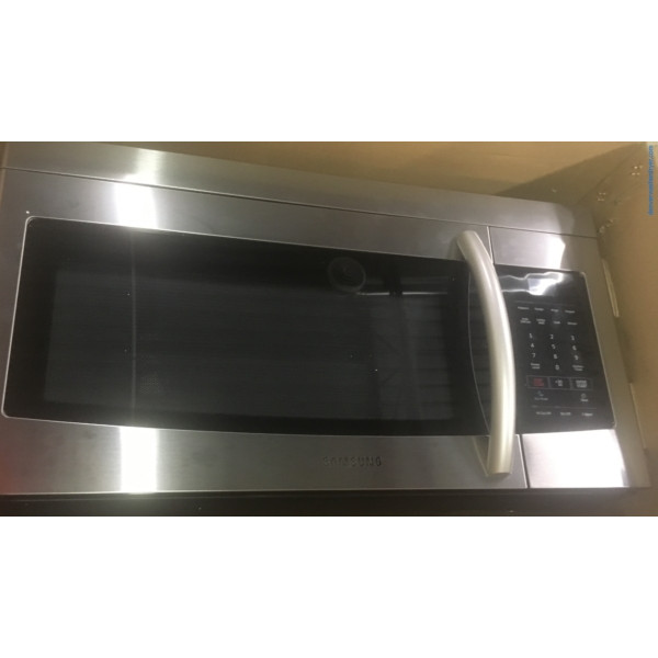 BRAND-NEW 24″ Samsung Built-In Over-the-Range Microwave, 1-Year Warranty