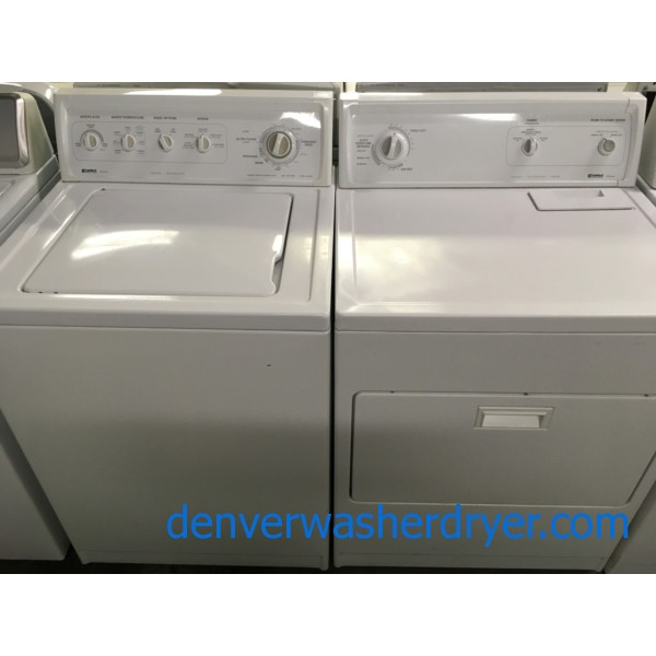 The Best Set Ever Made! Kenmore Washer Dryer Set, Direct-Drive, Heavy-Duty, Electric, Quality Refurbished! 1-Year Warranty!