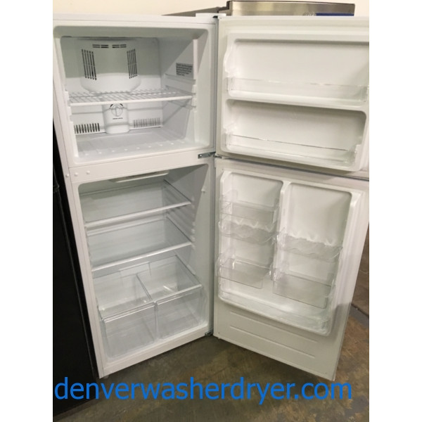 Insignia TopMount (9.9 Cu. Ft.) Refrigerator, 1Year Warranty 4459