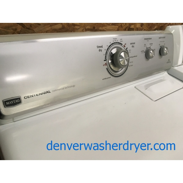 Maytag Electric Dryer with HE Sensor-Dry, White, Super Capacity, 1-Year Warranty