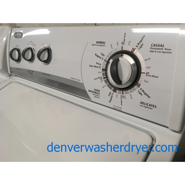 Wonderful Whirlpool Direct-Drive Washer, Heavy-Duty, Super Capacity Quality Refurbished, 1-Year Warranty!
