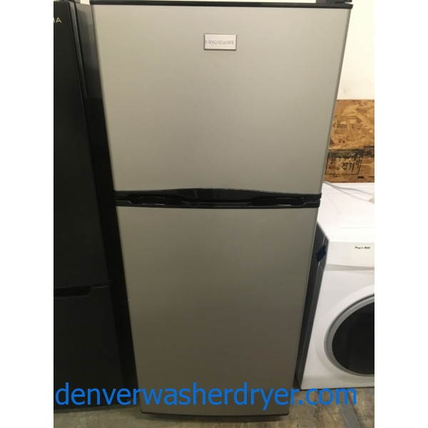 Top-Mount Frigidaire 10.0 Cu. Ft. Refrigerator, Smudge-Proof Stainless, Quality Refurbished, 1-Year Warranty!