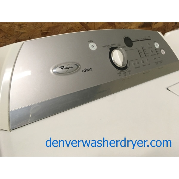 Awesome Whirlpool Cabrio Dryer, 220V, 29″, Wrinkle Guard, Quality Refurbished, 1-Year Parts Warranty!