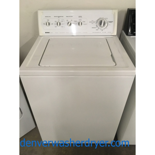 Kenmore 80 Series Washer, Heavy-Duty, Super Capacity, Speed Options, Agitator, Quality Refurbished, 90-Day Warranty!