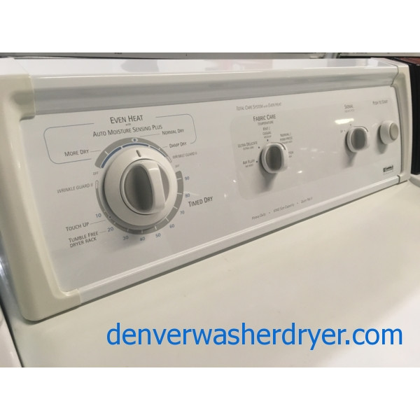 Great Heavy-Duty Kenmore ELITE Dryer, 27″ Wide, Electric, Wrinkle Guard Option, King Size Capacity, Quality Refurbished, 1-Year Warranty!