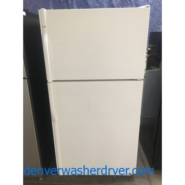 Awesome Kenmore Refrigerator, White, Top-Mount, Capacity 20.5 Cu.Ft., Quality Refurbished, 1-Year Warranty!