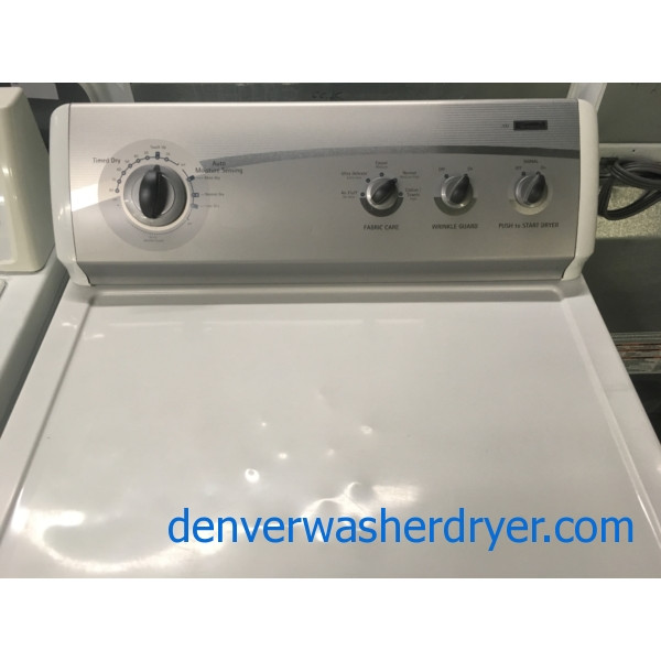 Kenmore 700 Dryer, 27″ Wide, 220V, Wrinkle Guard Option, Capacity 7.0 Cu.Ft., Quality Refurbished, 1-Year Warranty!