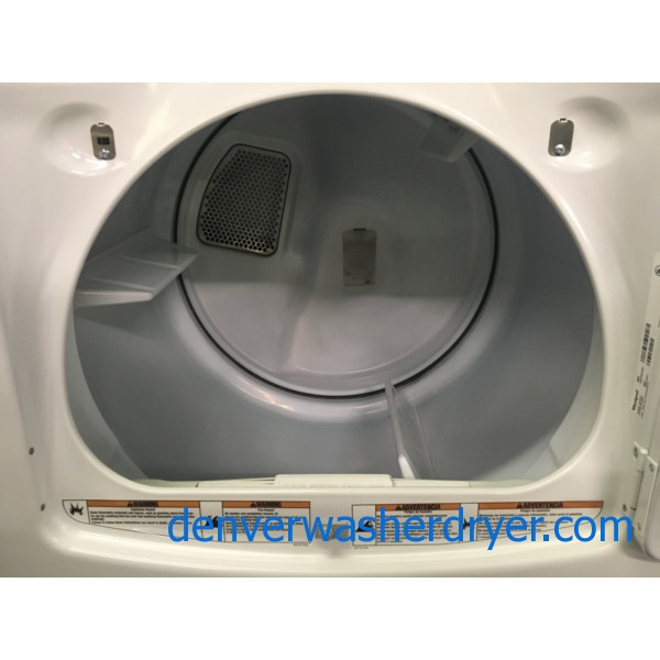 Wonderful Whirlpool Cabrio Dryer, 29″ Wide, Wrinkle Shield, Capacity 7.6 Cu.Ft., 220V, Quality Refurbished, 1-Year Warranty!